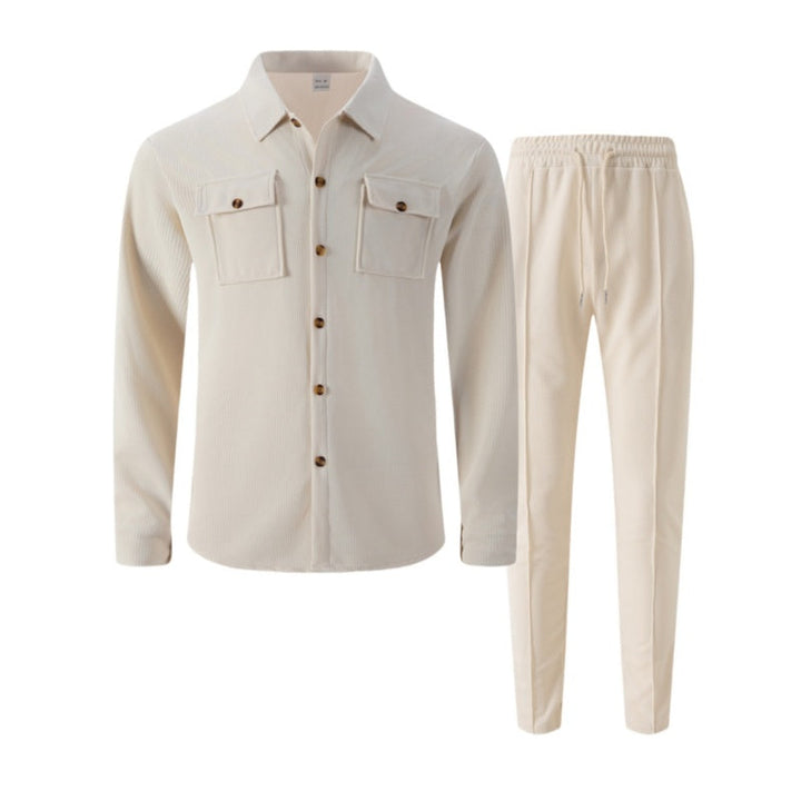 Gustave - Set Composto Da Camicia a Maniche Lunghe E Pantaloni