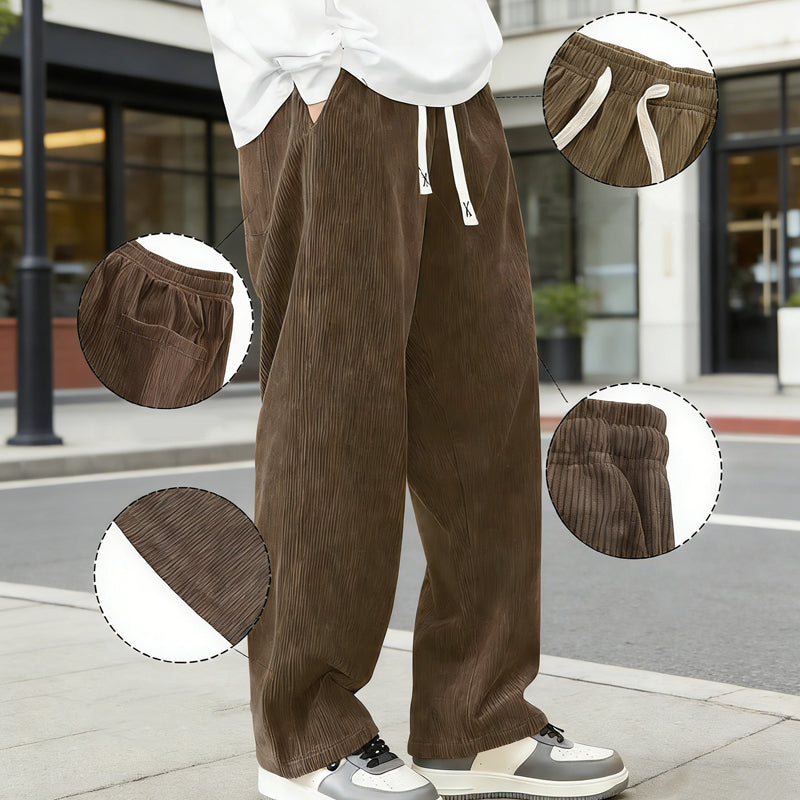 Onur - Pantaloni Larghi Con Tasche Laterali