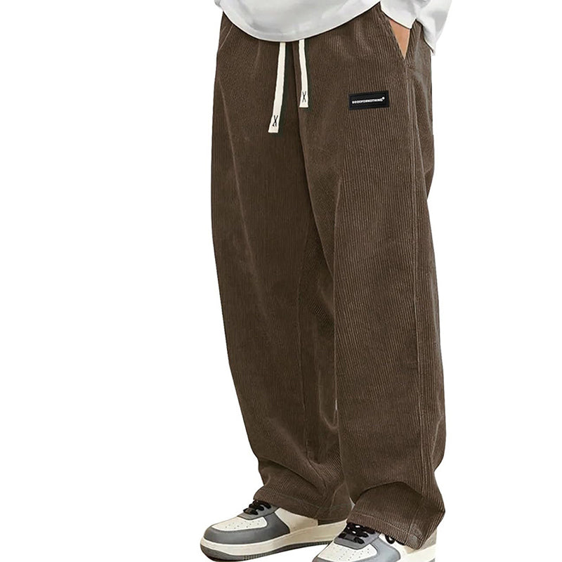 Onur - Pantaloni Larghi Con Tasche Laterali