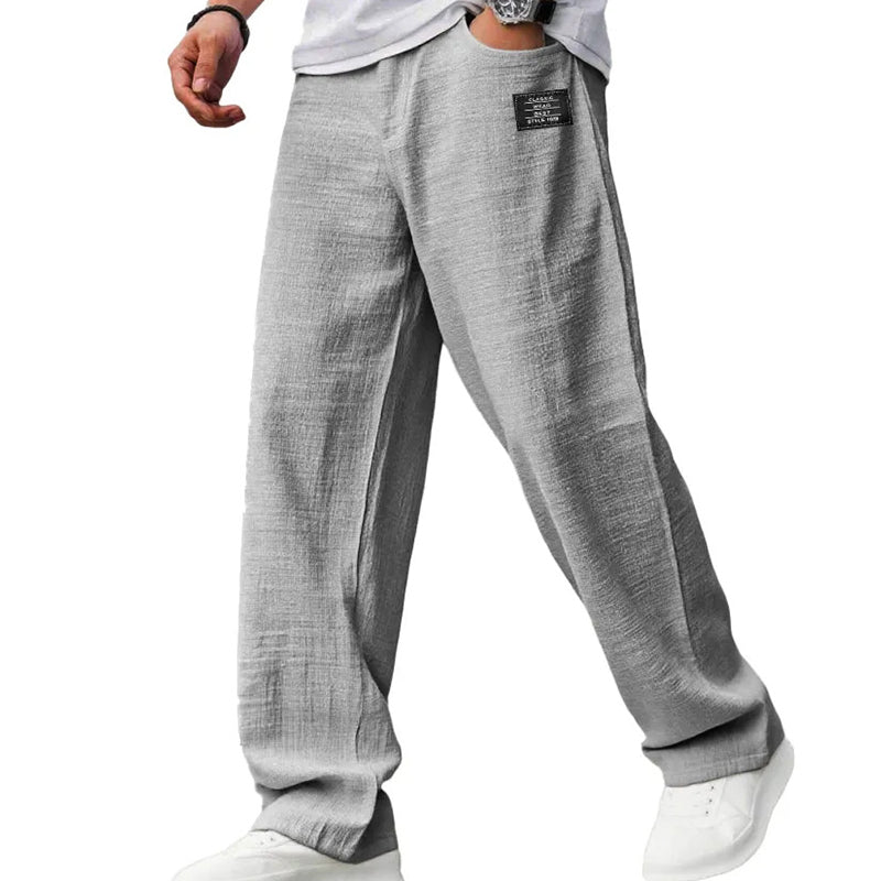 Abdallah - Pantaloni Larghi Con Tasche