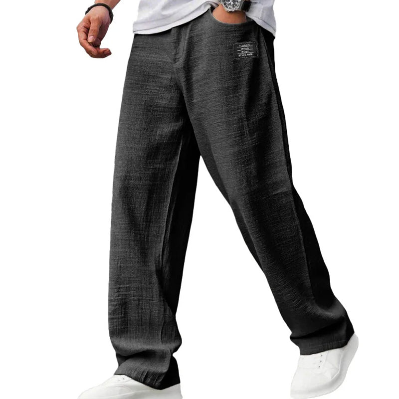 Abdallah - Pantaloni Larghi Con Tasche