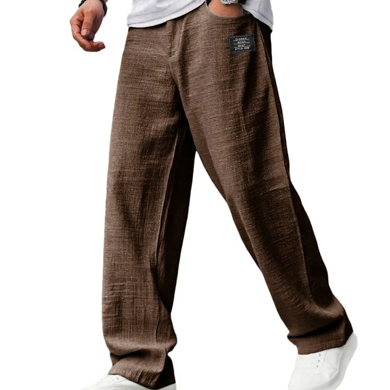 Abdallah - Pantaloni Larghi Con Tasche