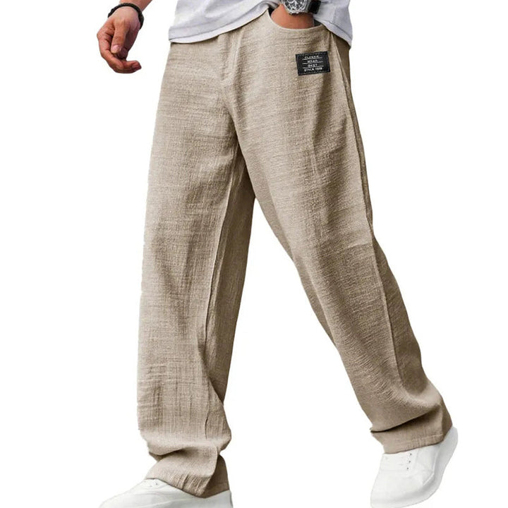 Abdallah - Pantaloni Larghi Con Tasche