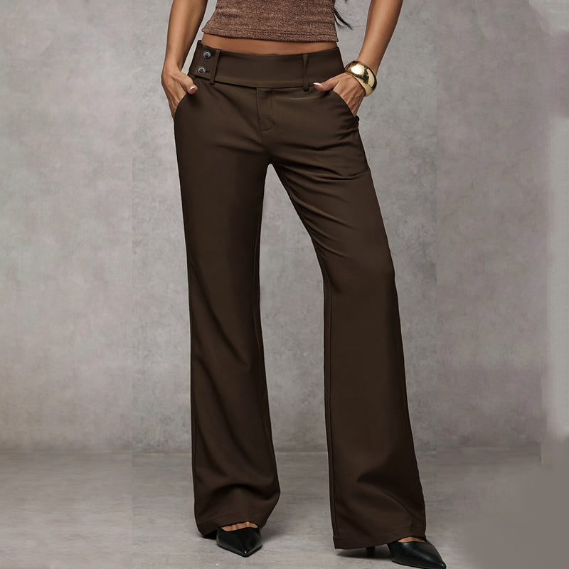 Fanny - Pantaloni Eleganti a Zampa