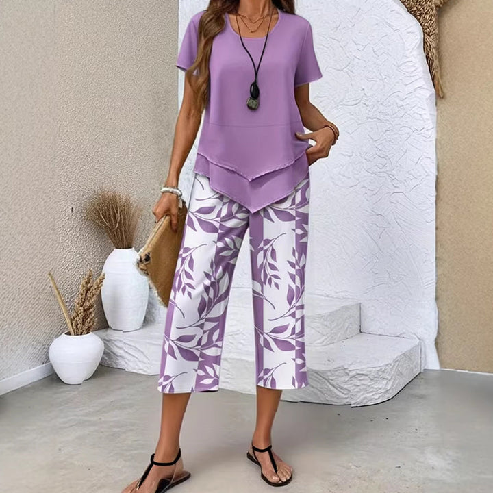 Deboria - Set a Due Pezzi a Maniche Corte