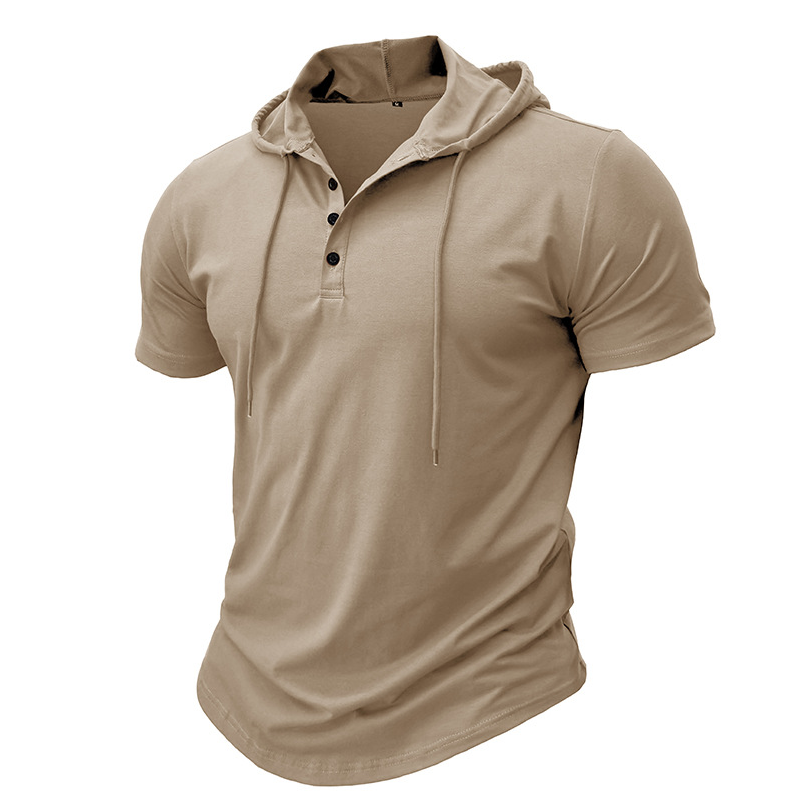 Rechard - Elegante Maglietta Sportiva Con Cappuccio