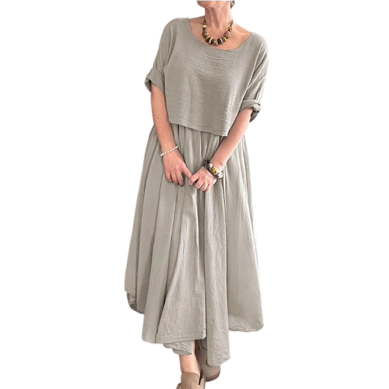 Sanyjah - Set Estivo Casual a Due Pezzi Con Gonna