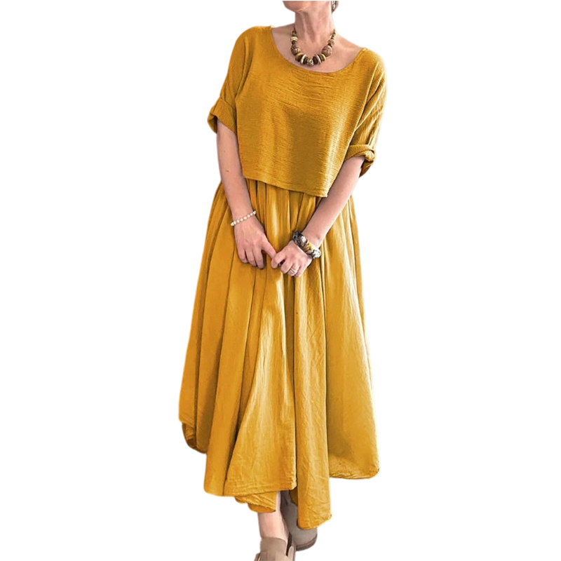 Sanyjah - Set Estivo Casual a Due Pezzi Con Gonna