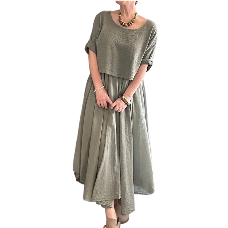 Sanyjah - Set Estivo Casual a Due Pezzi Con Gonna
