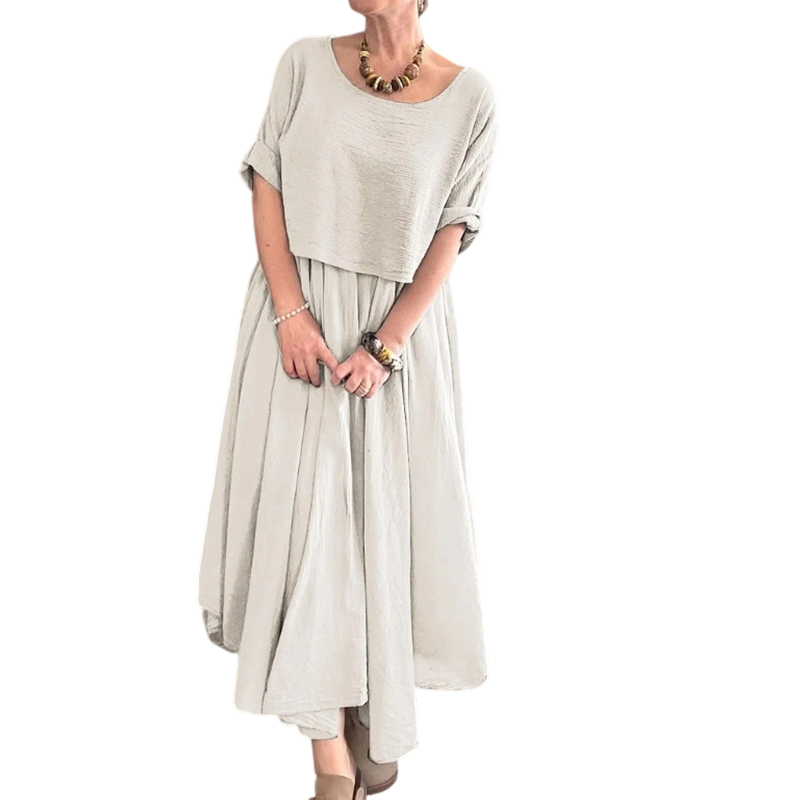 Sanyjah - Set Estivo Casual a Due Pezzi Con Gonna