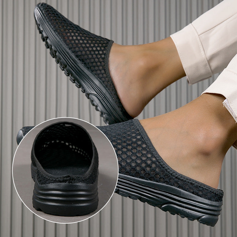 Nesrine - Traspirante Mule in Rete Scarpe
