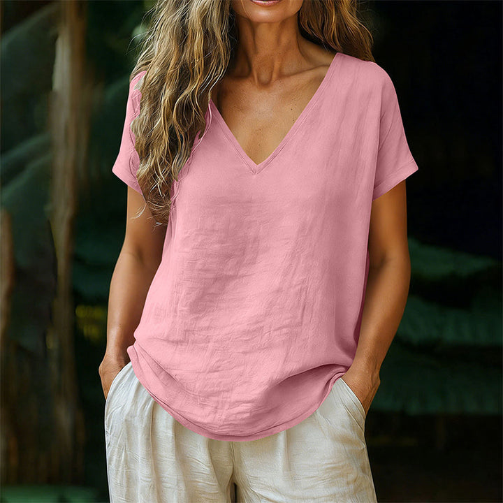 Norrah - Maglietta Con Scollo a V