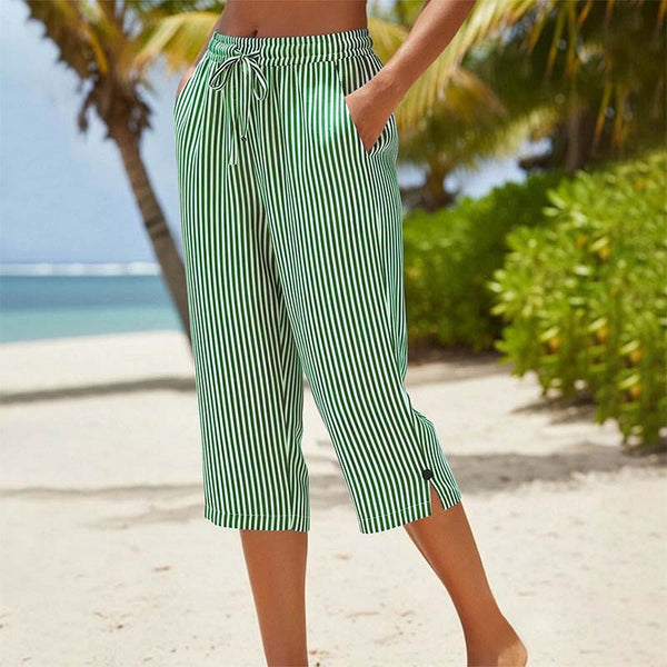 Neriah - Pantaloni a Righe Con Tasche