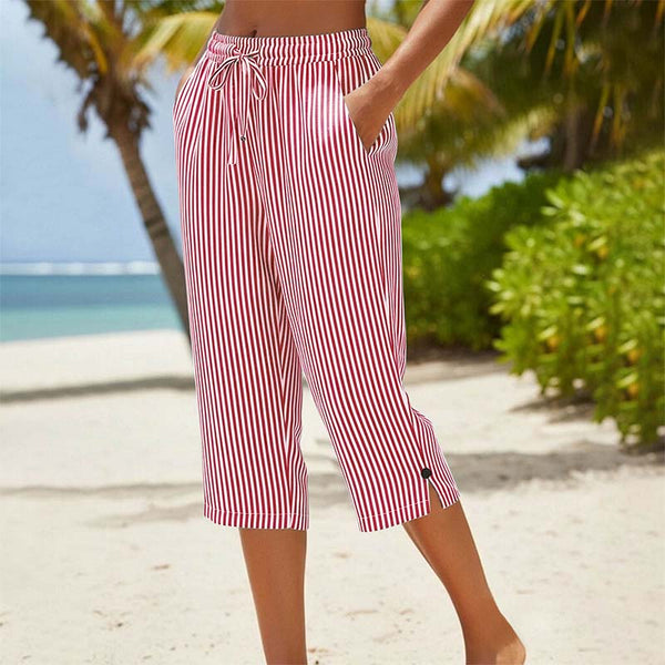 Neriah - Pantaloni a Righe Con Tasche