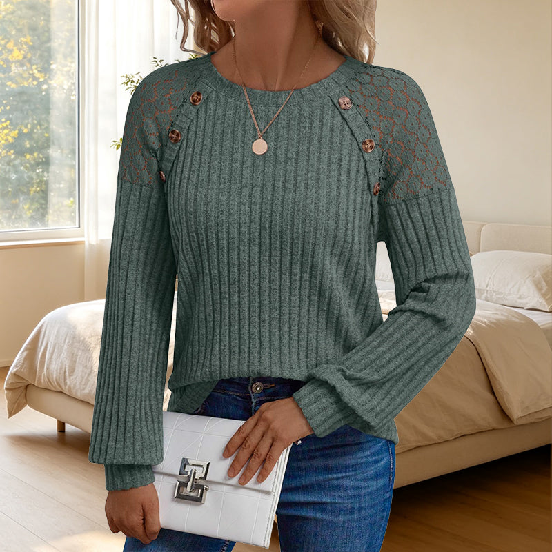 Jalia - Maglione In Maglia A Maniche Lunghe