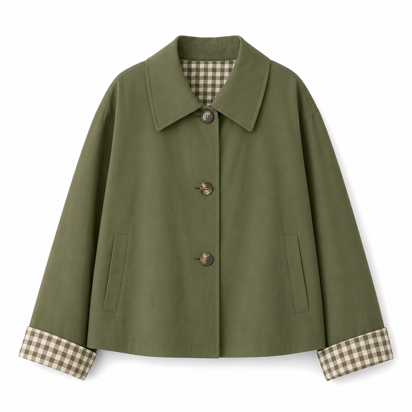 Nebila - Cappotto Monopetto a Maniche Lunghe