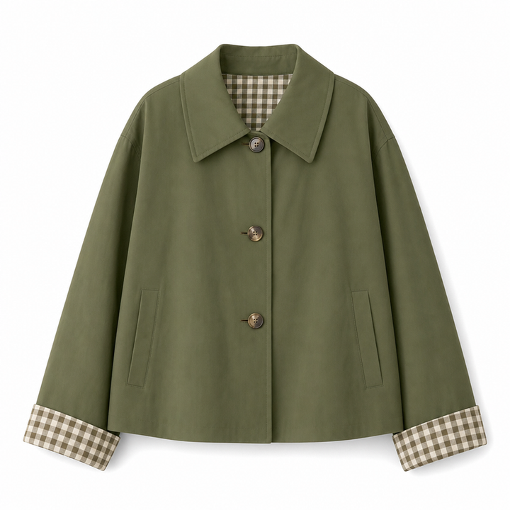 Nebila - Cappotto Monopetto a Maniche Lunghe