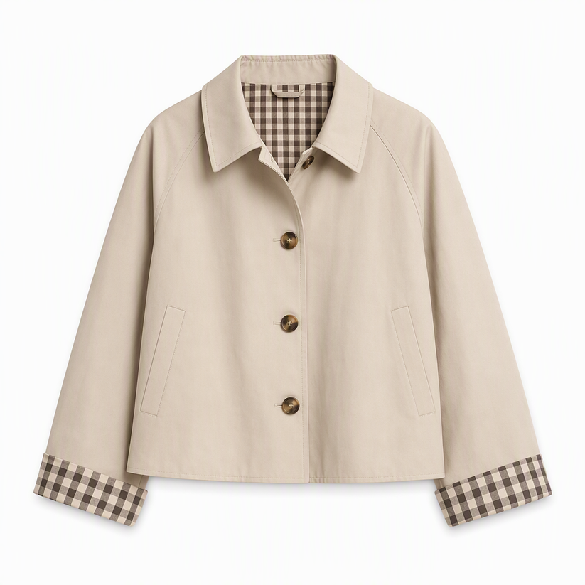 Nebila - Cappotto Monopetto a Maniche Lunghe