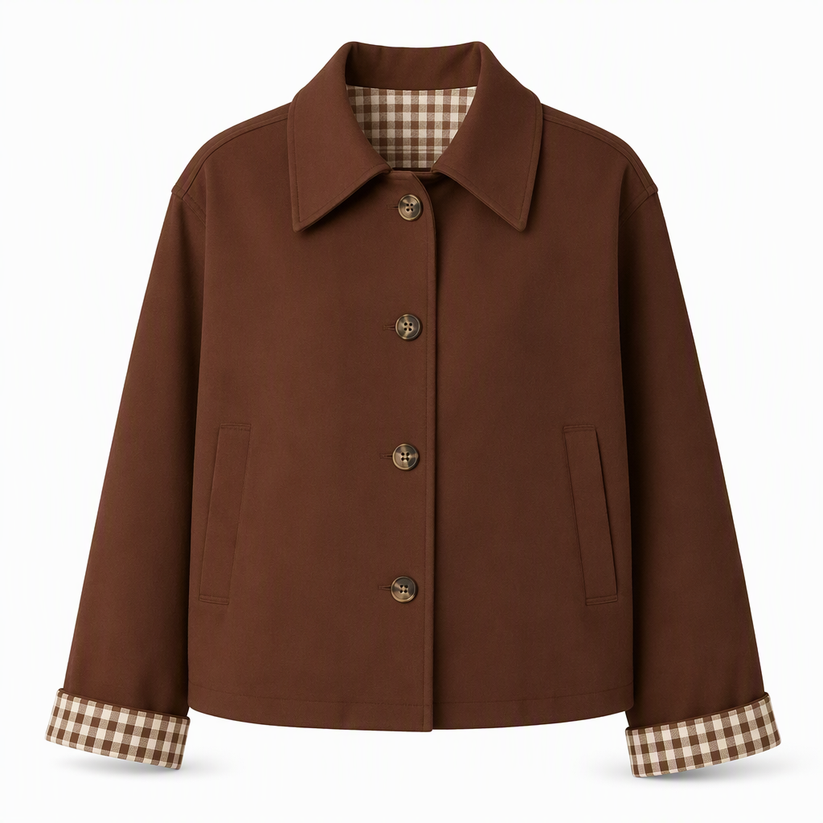 Nebila - Cappotto Monopetto a Maniche Lunghe