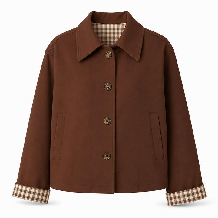 Nebila - Cappotto Monopetto a Maniche Lunghe