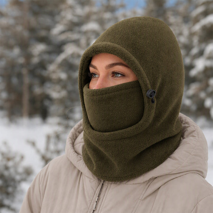 Norvello - Passamontagna in Pile Con Cappuccio E Copertura per Il Viso