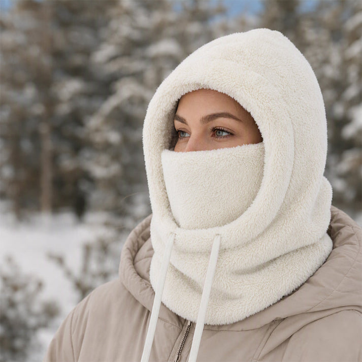 Norvello - Passamontagna in Pile Con Cappuccio E Copertura per Il Viso