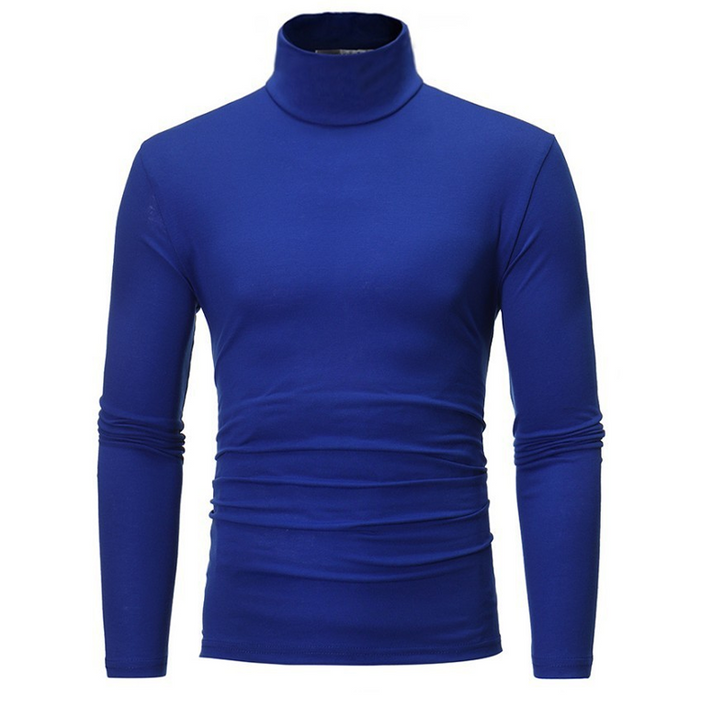 Elmo - Maglia Aderente Con Collo Alto Finto