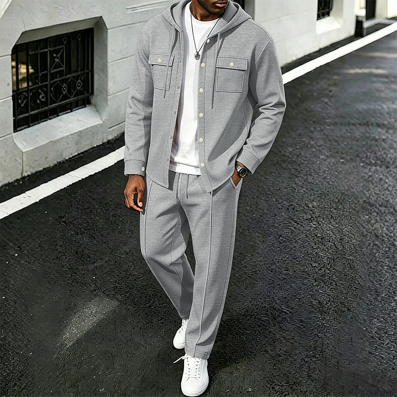 Waylon - Set Composto Da Giacca Con Cappuccio E Pantaloni Con Stampa a Rombi