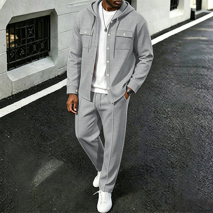Waylon - Set Composto Da Giacca Con Cappuccio E Pantaloni Con Stampa a Rombi