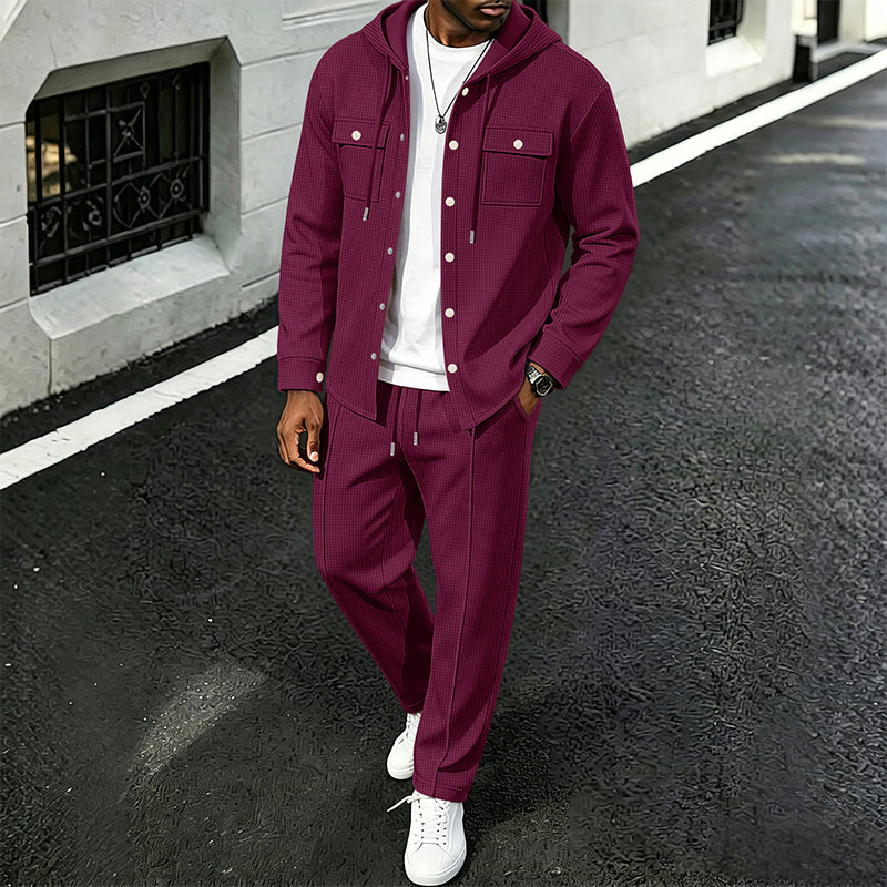Waylon - Set Composto Da Giacca Con Cappuccio E Pantaloni Con Stampa a Rombi