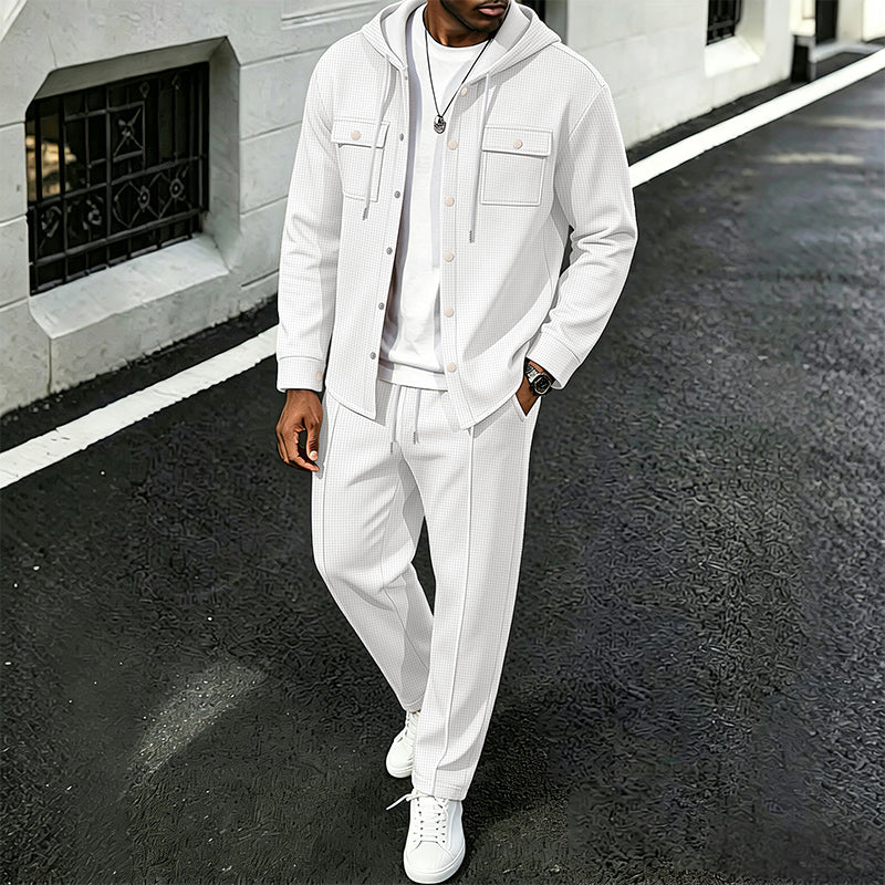Waylon - Set Composto Da Giacca Con Cappuccio E Pantaloni Con Stampa a Rombi