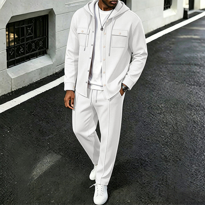 Waylon - Set Composto Da Giacca Con Cappuccio E Pantaloni Con Stampa a Rombi