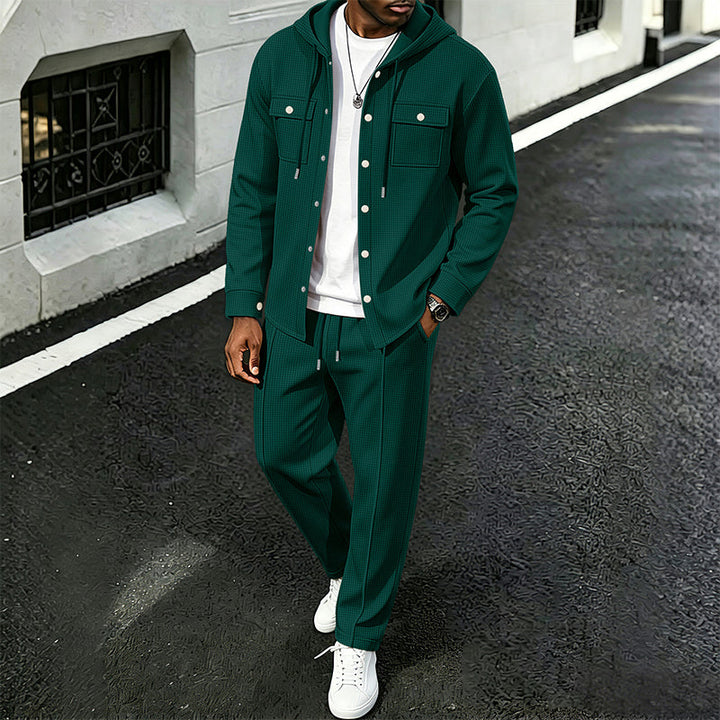 Waylon - Set Composto Da Giacca Con Cappuccio E Pantaloni Con Stampa a Rombi
