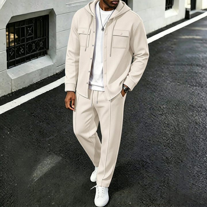 Waylon - Set Composto Da Giacca Con Cappuccio E Pantaloni Con Stampa a Rombi