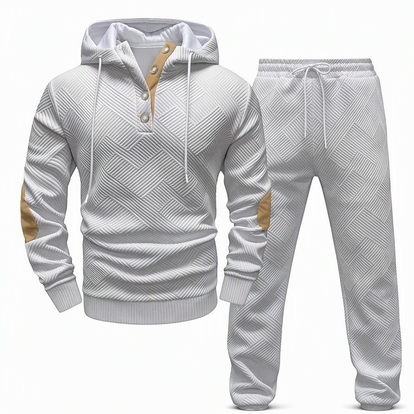 Jericho - Set Da Ginnastica Jacquard a Due Pezzi