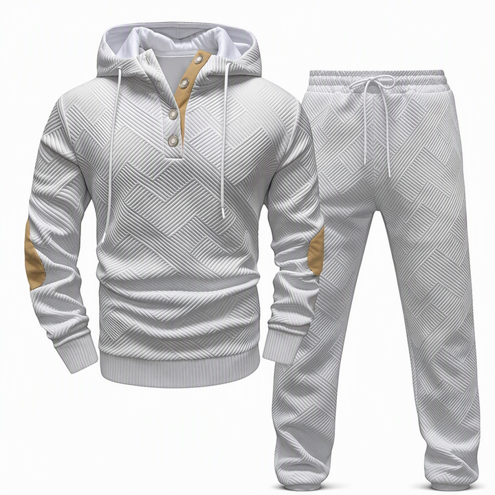 Jericho - Set Da Ginnastica Jacquard a Due Pezzi
