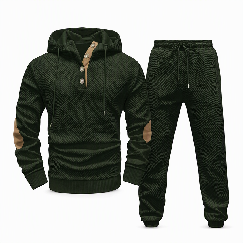 Jericho - Set Da Ginnastica Jacquard a Due Pezzi