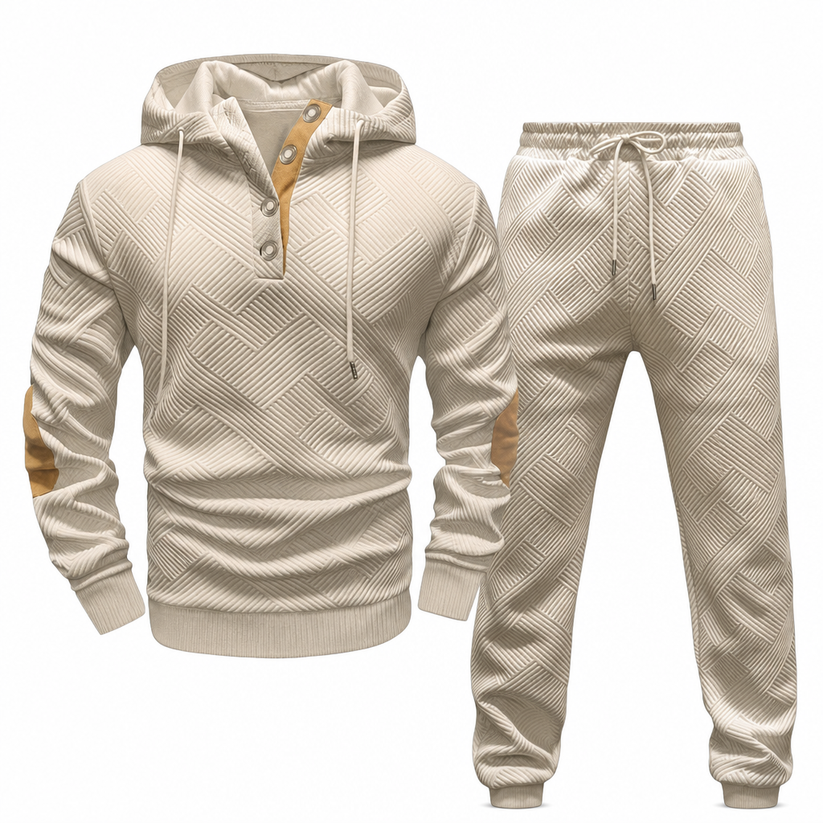 Jericho - Set Da Ginnastica Jacquard a Due Pezzi
