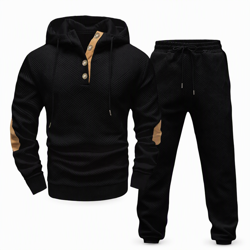 Jericho - Set Da Ginnastica Jacquard a Due Pezzi