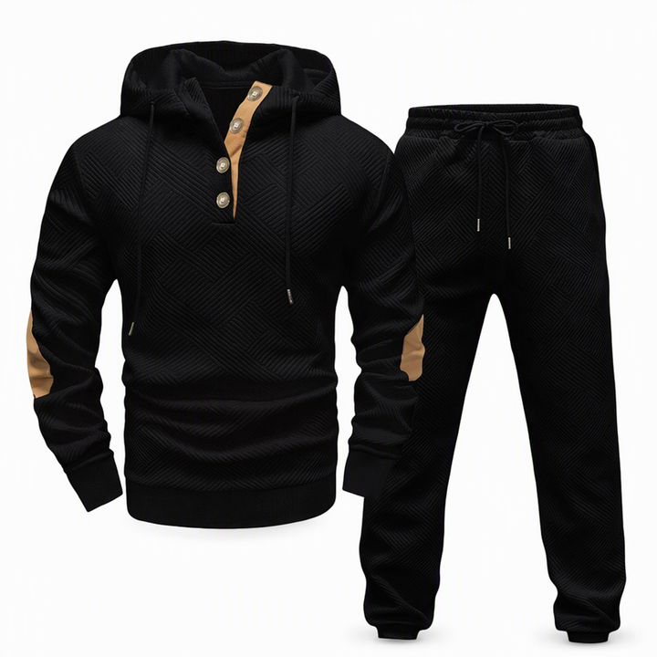 Jericho - Set Da Ginnastica Jacquard a Due Pezzi