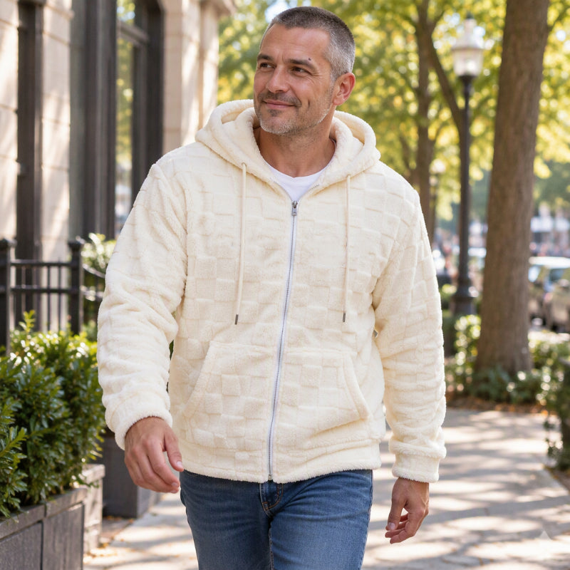 Sherman - Giacca Casual Invernale Con Cappuccio, Calda