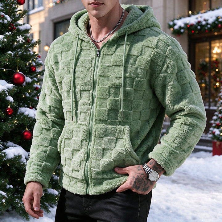 Sherman - Giacca Casual Invernale Con Cappuccio, Calda