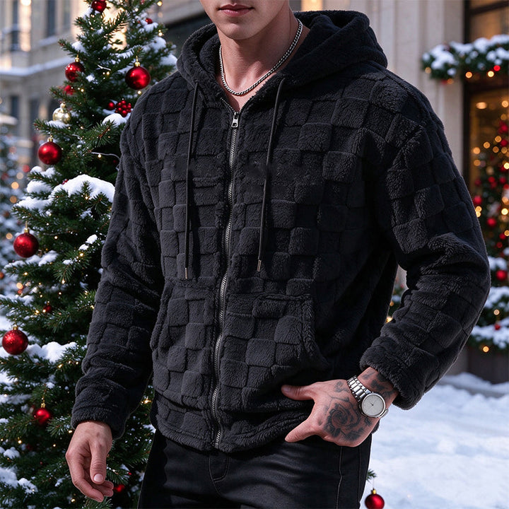 Sherman - Giacca Casual Invernale Con Cappuccio, Calda