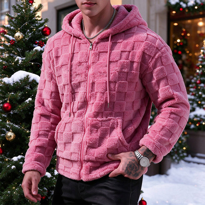 Sherman - Giacca Casual Invernale Con Cappuccio, Calda