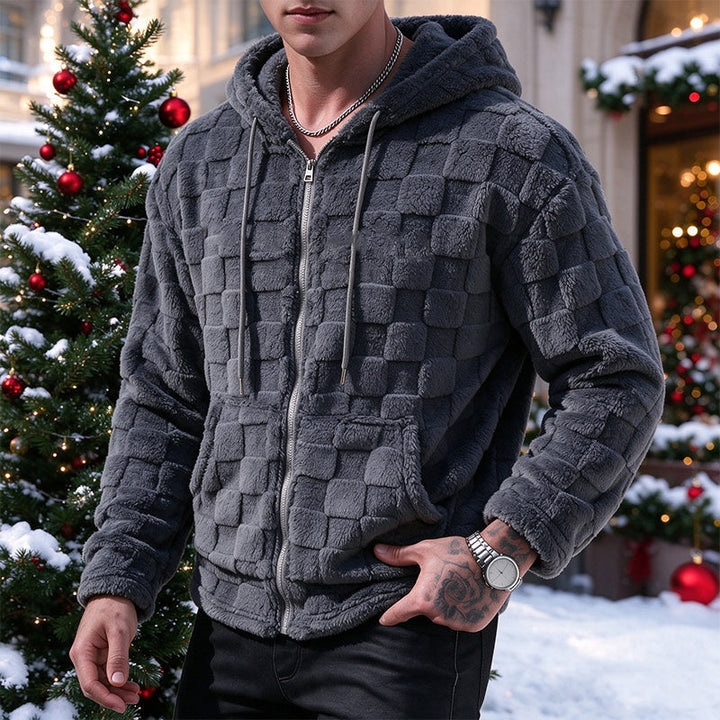 Sherman - Giacca Casual Invernale Con Cappuccio, Calda