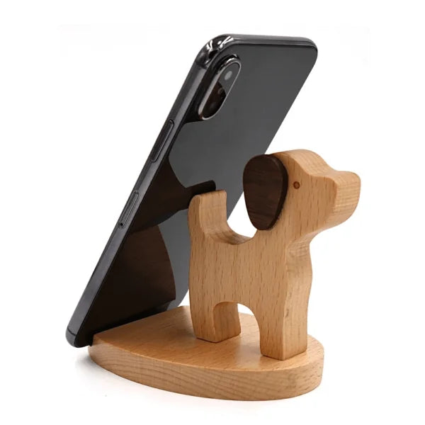 Woodstand - Supporto per Telefono in Legno Realizzato a mano