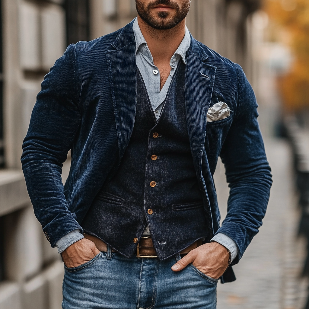 Heiko - Blazer e Gilet In Cashmere