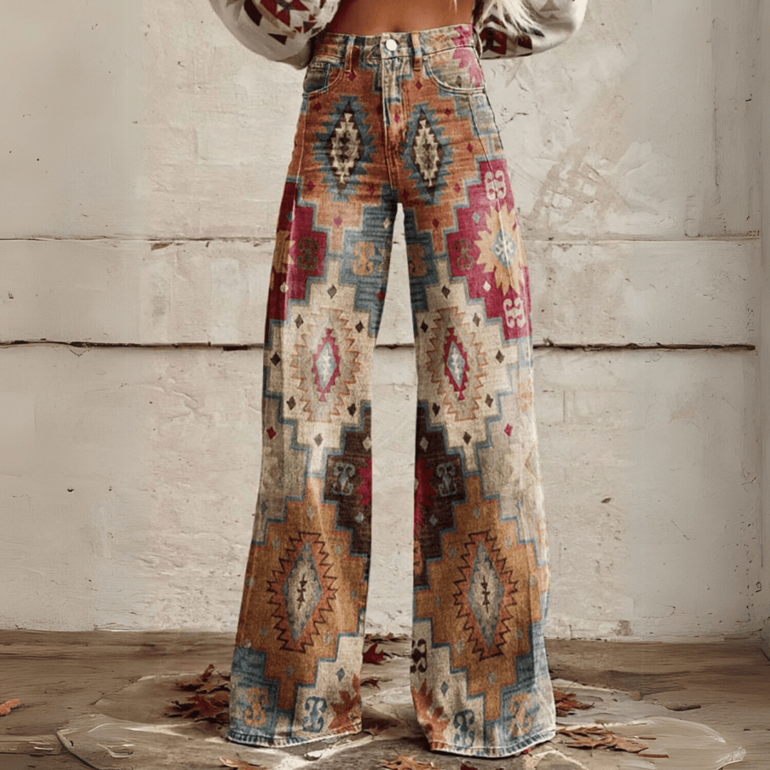 Mariola - Pantaloni Vintage Boho