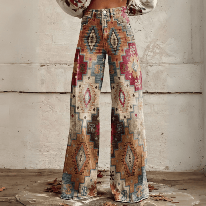 Mariola - Pantaloni Vintage Boho