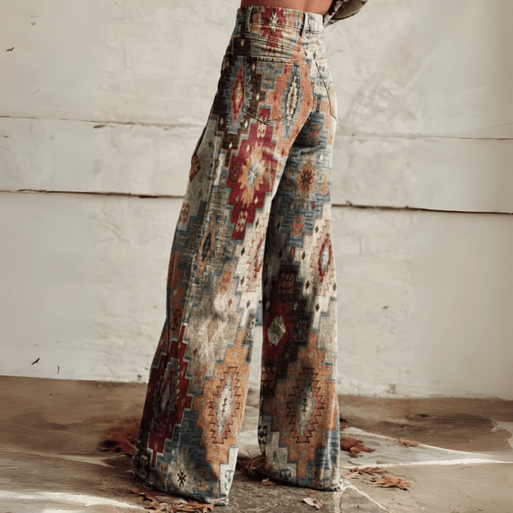 Mariola - Pantaloni Vintage Boho